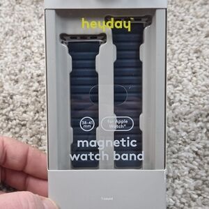 Heyday Magnetic Apple Watch Band 38/40/41mm – Blue Adjustable Strap – New